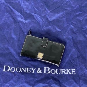 Dooney and Burke patent leather wallet